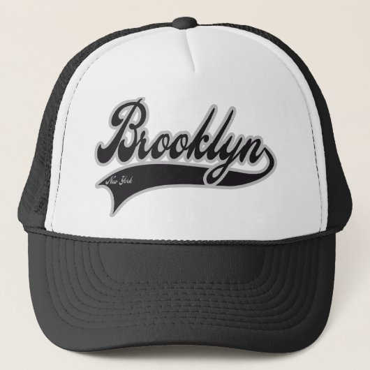 Brooklyn New York Truckerkappe (Vorderseite)