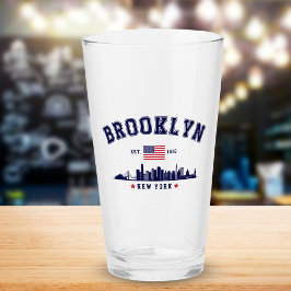 Brooklyn Ney York Vintage Glas