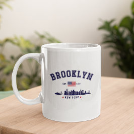 Brooklyn Ney York Vintage Kaffeetasse