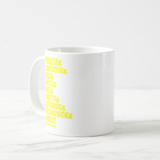 Brooklyn Nine-Nine Ampersand Kaffeetasse (Vorderseite Links)