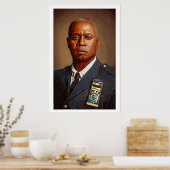Brooklyn Nine Raymond Holt Portrait Print F Poster (Küche)