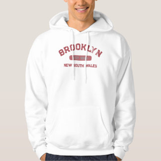 Brooklyn NSW nicht NY 1884 Vintage Design Rot Weiß Hoodie