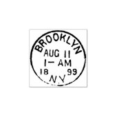 Brooklyn, NY 1899 Postal Cancelation Rubber Briefm Gummistempel (Prägung)