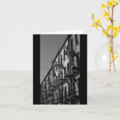 Brooklyn, NY Fire Escapes Karte (Gelbe Blume)