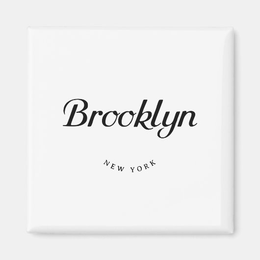 Brooklyn NY Magnet (Vorne)