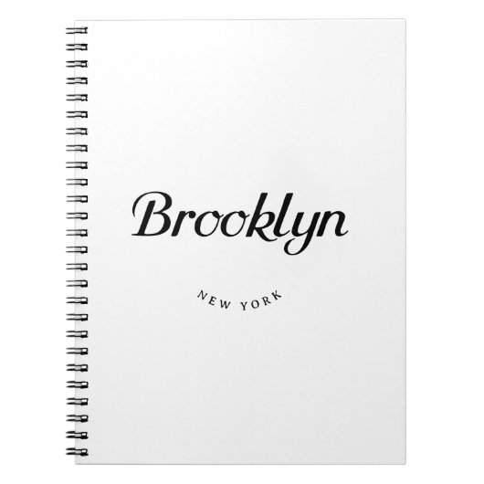 Brooklyn NY Notizblock (Vorderseite)