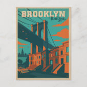Brooklyn, NY Postkarte (Vorderseite)