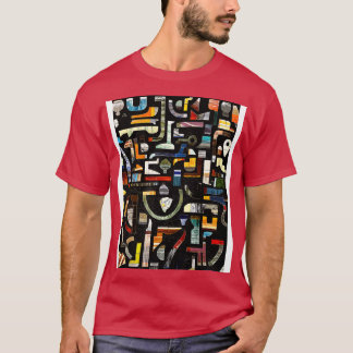 Brooklyn NY Subway Mosaik Art T-Shirt