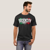 Brooklyn NYC Italian Basic T - Shirt (Vorne ganz)