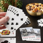 Brooklyn NYC New York Spielkarten (In Situ)