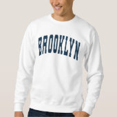 Brooklyn NYC Vintag Uni Style Sweatshirt (Vorderseite)