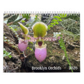 Brooklyn Orchids 2026 Calendar Kalender (Titelbild)