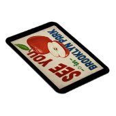 Brooklyn Park Minnesota Apple - Vintage Travel Magnet (Rechte Seite)