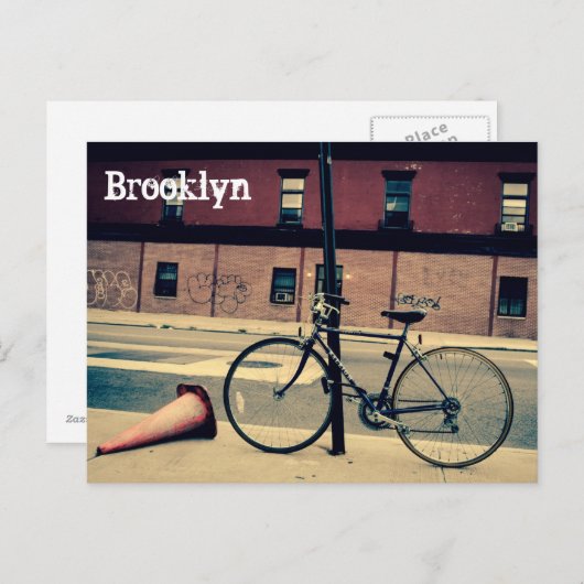 Brooklyn Postcard Postkarte (Vorne/Hinten)