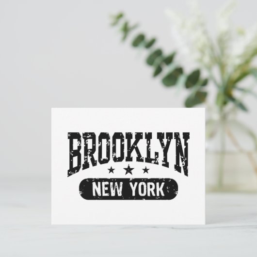 Brooklyn Postkarte (Stehend Vorderseite)