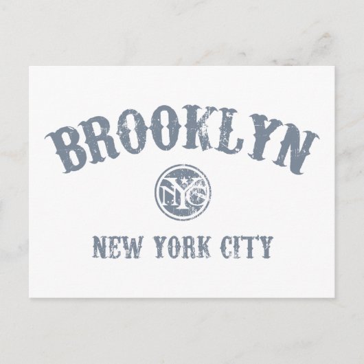 *Brooklyn Postkarte (Vorderseite)