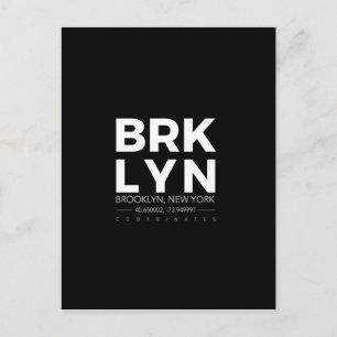 Brooklyn Postkarte
