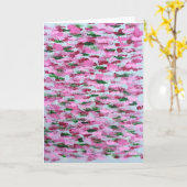 Brooklyn Radio Lights Art Card Karte (Gelbe Blume)