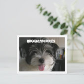 BROOKLYN REGLES POSTCARD POSTKARTE (Stehend Vorderseite)