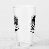 Brooklyn Schild mit Swoosh-Design Glas (Rechts)