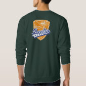 Brooklyn-Schild mit Swoosh-Design Sweatshirt (Rückseite)