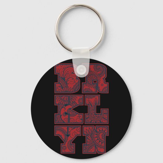 Brooklyn Schlüsselanhänger (Vorderseite)