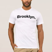 Brooklyn (Schwarzes) T-Shirt (Vorderseite)