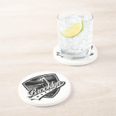 Brooklyn Shield mit Swoosh Design Getränkeuntersetzer (Seite)