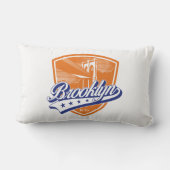 Brooklyn Shield mit Swoosh Design Lendenkissen (Rückseite)