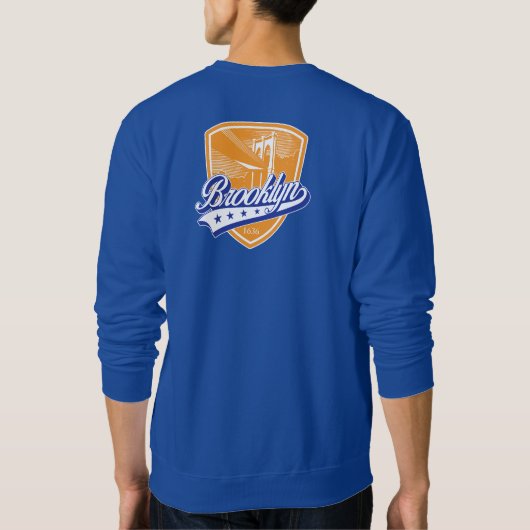 Brooklyn Shield mit Swoosh Design Sweatshirt (Rückseite)