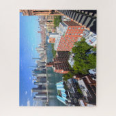 Brooklyn Skyline.Christmas Grüße Puzzle (Vertikal)