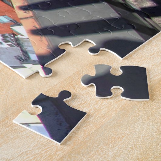 Brooklyn Skyline.Christmas Grüße Puzzle (Seite)