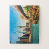 Brooklyn Skyline New York Puzzle (Vertikal)