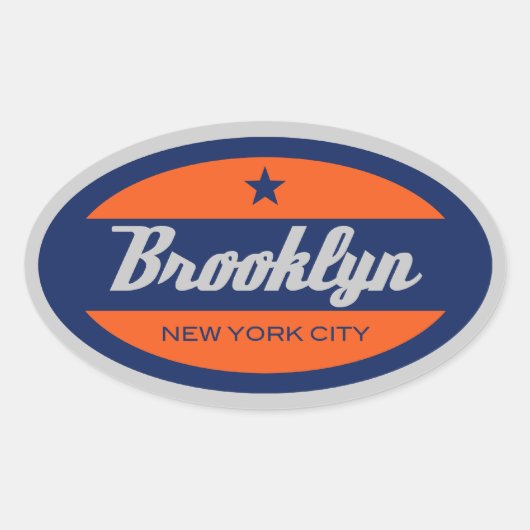 *Brooklyn Stickers (Vorderseite)