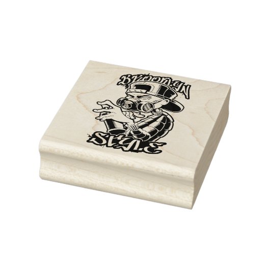 Brooklyn Style Graffiti Gummistempel (Stempel)