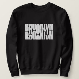 Brooklyn Style Men's Black Sweatshirt