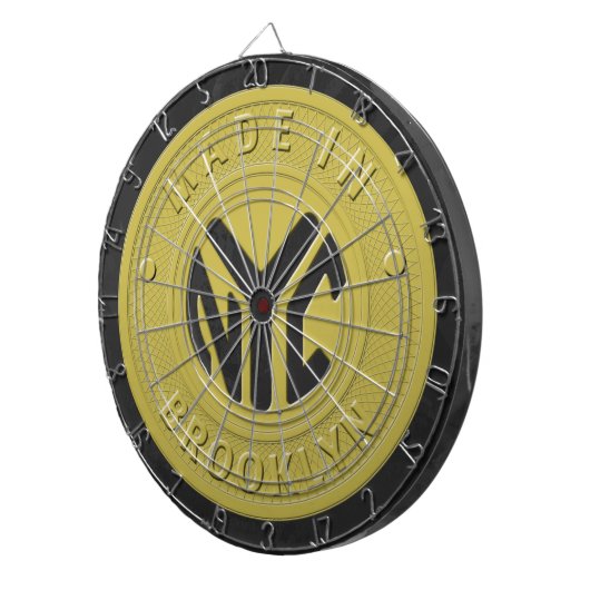 Brooklyn Subway Token Dartscheibe (Vorderseite rechts)