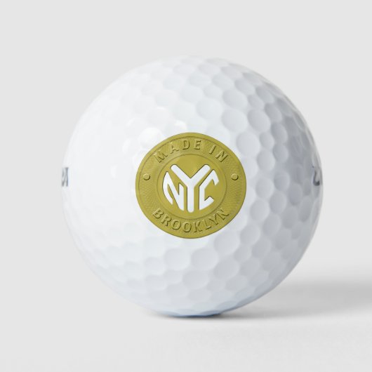 Brooklyn Subway Token Golfball (Vorderseite)