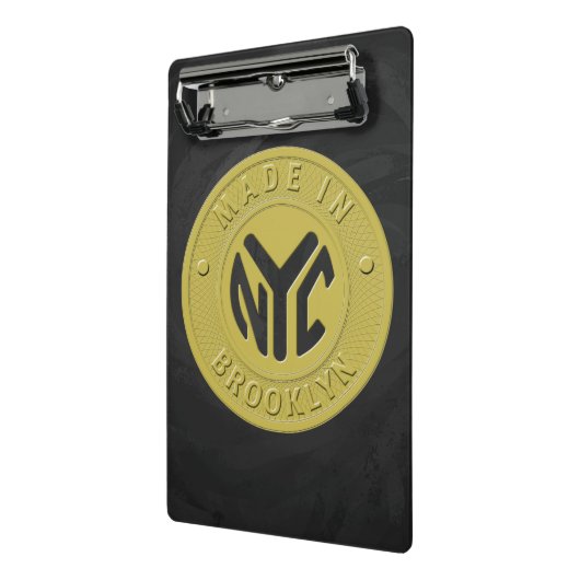 Brooklyn Subway Token Mini Klemmbrett (Gewinkelt2)