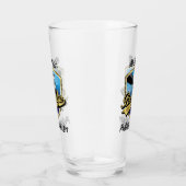 Brooklyn Swoosh Logo Design Glas (Rechts)