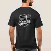 Brooklyn Swoosh Logo Design T-Shirt (Rückseite)