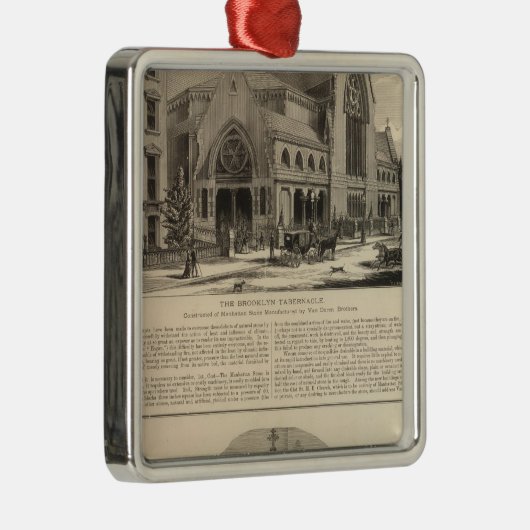 Brooklyn Tabernacle Great Organ Silbernes Ornament (Rechts)