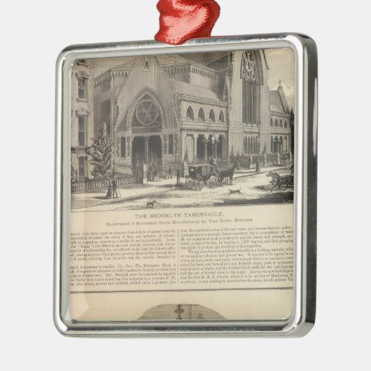 Brooklyn Tabernacle Great Organ Silbernes Ornament (Links)