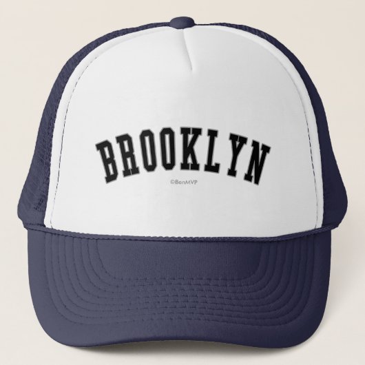 Brooklyn Truckerkappe (Vorderseite)