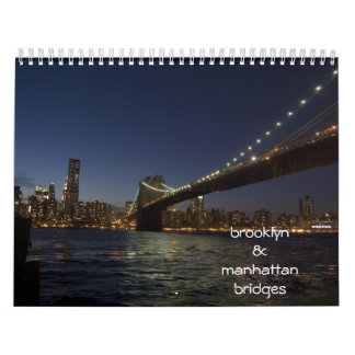 Brooklyn- u. Manhattan-Brückenkalender Kalender