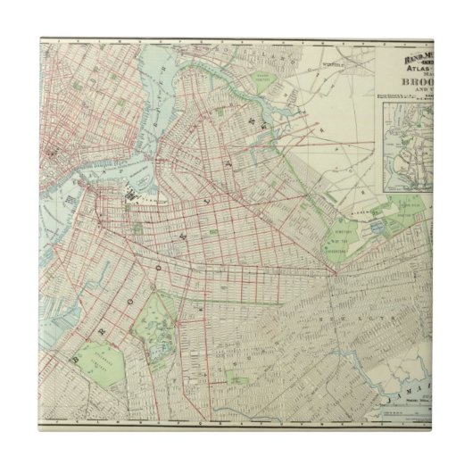 Brooklyn und Nähe Fliese (Vorderseite)