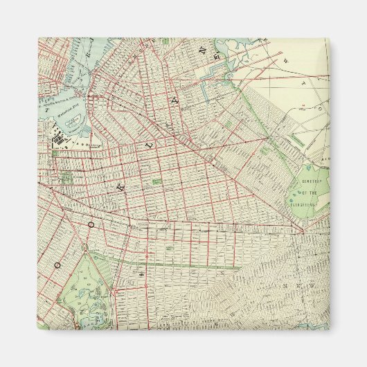 Brooklyn und Vicinity Magnet (Vorne)