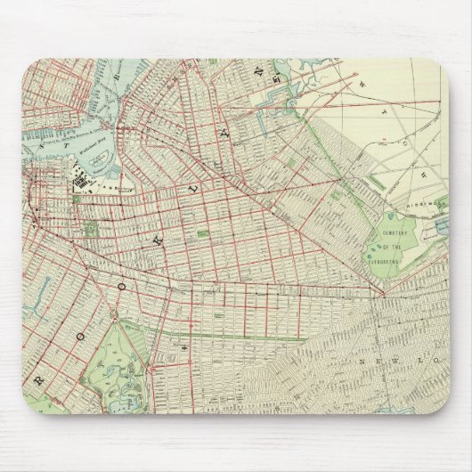 Brooklyn und Vicinity Mousepad (Vorne)