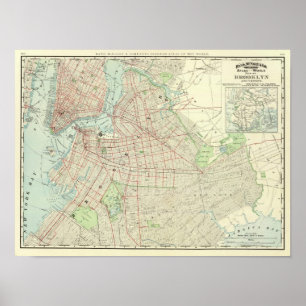 Brooklyn und Vicinity Poster