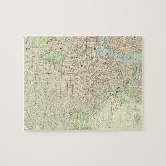 Brooklyn und Vicinity Puzzle (Horizontal)